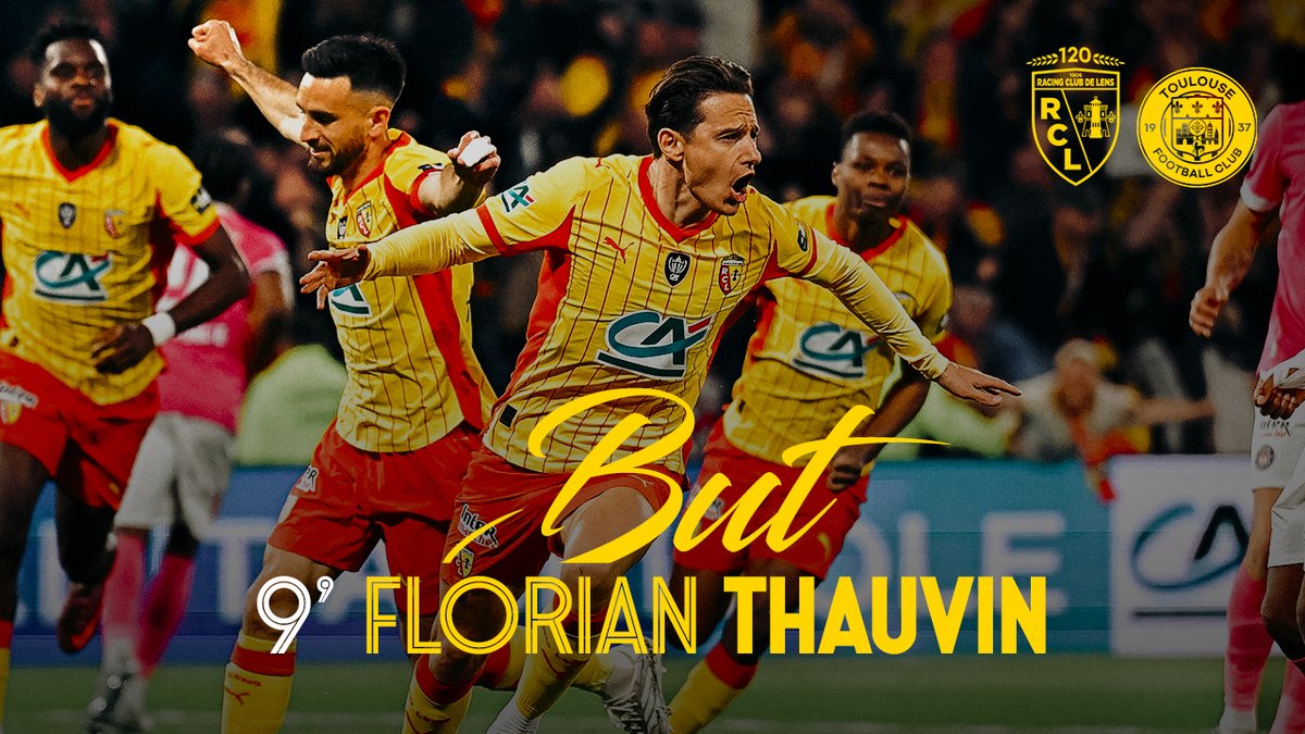 Florian Thauvin 𝑳𝒆𝒏𝒔 le Racing 🫡 #FiersDEtreLensois #FinaleCDF