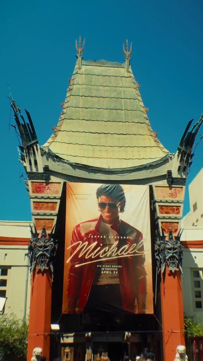 All eyes on MICHAEL. #MichaelMovie is in theaters THIS FRIDAY. Get tickets now: