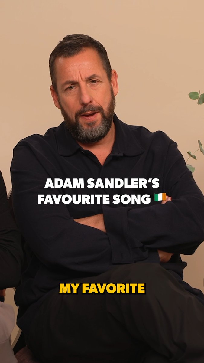 Adam Sandler shared his favourite Irish song with Dave… and it’s a good one 👀🎶 #AdamSandler #IrishMusic #TodayFM