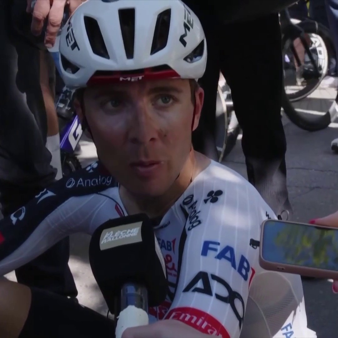 🎙️ Consefroy, tras la victoria de Seixas: "Es como Pogacar, si estás fuerte y eres el mejor, vas a ganar" #FlecheWallone