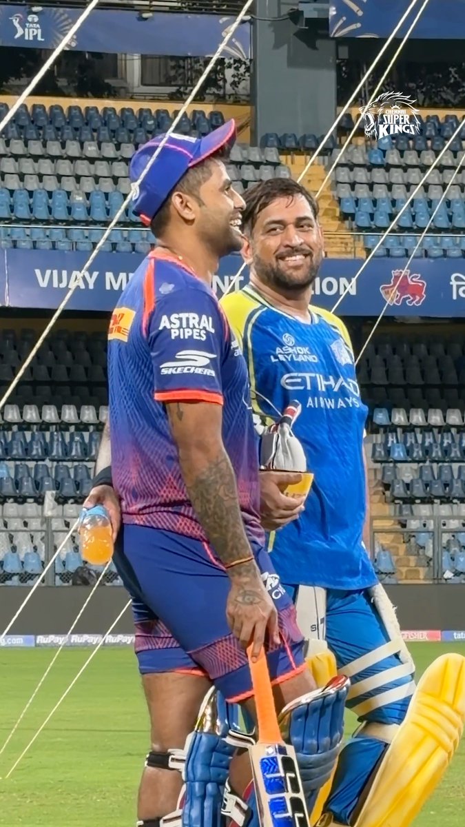 The helicopter meets the SKY! 💛 #WhistlePodu #MIvCSK