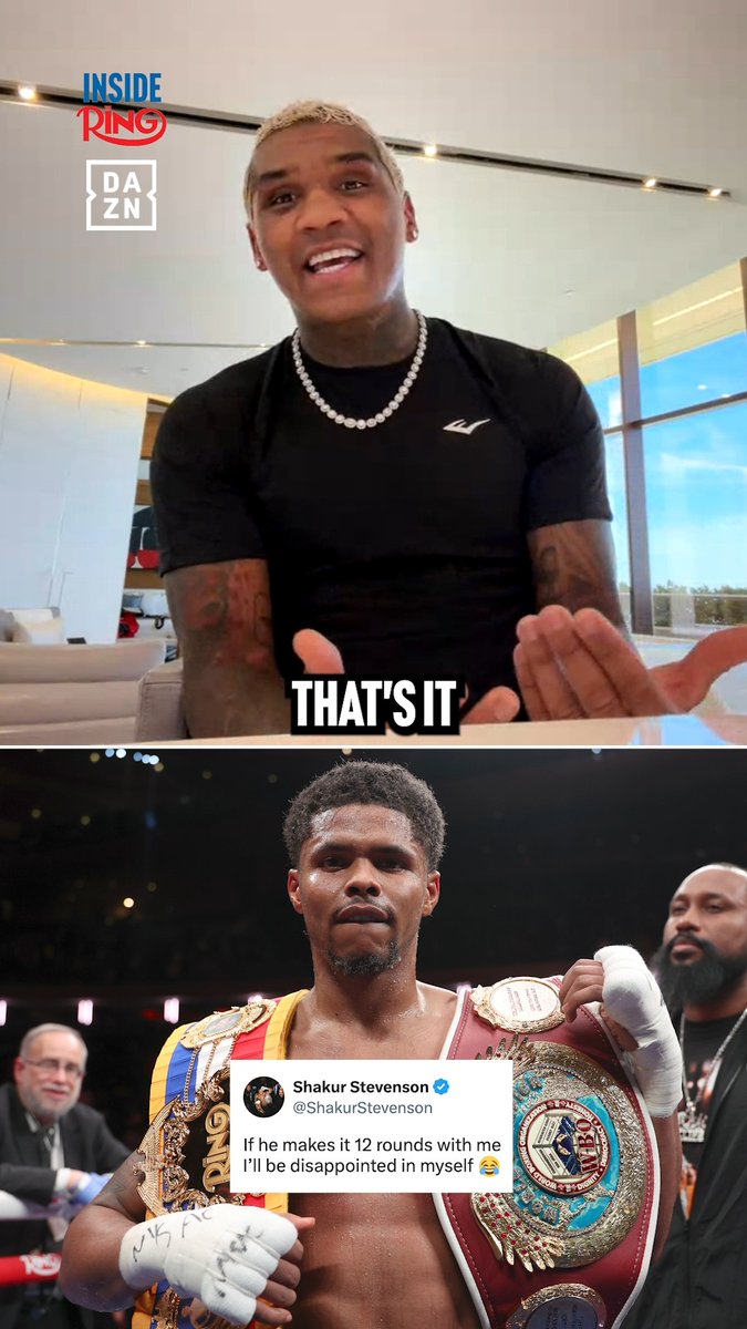 “He just tweets. That's all he does.” 🗣️ Conor Benn on Shakur Stevenson 👀 #InsideTheRing | Latest episode available on DAZN 📺