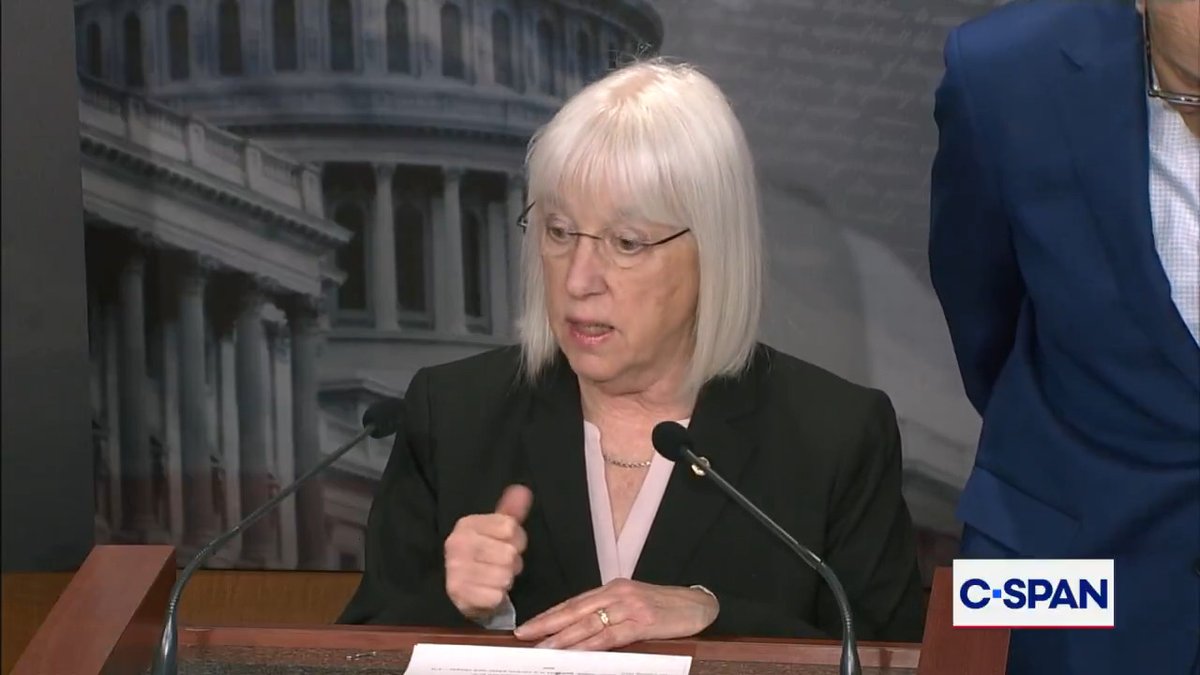 Sen. Senator Patty Murray: "Don't let anyone tell you their hands are tied…This is a choice that Republicans are making. It is a choice to ignore skyrocketing costs. It is a choice to rubber-stamp Trump's war. It is a choice to write Stephen Miller another blank check."