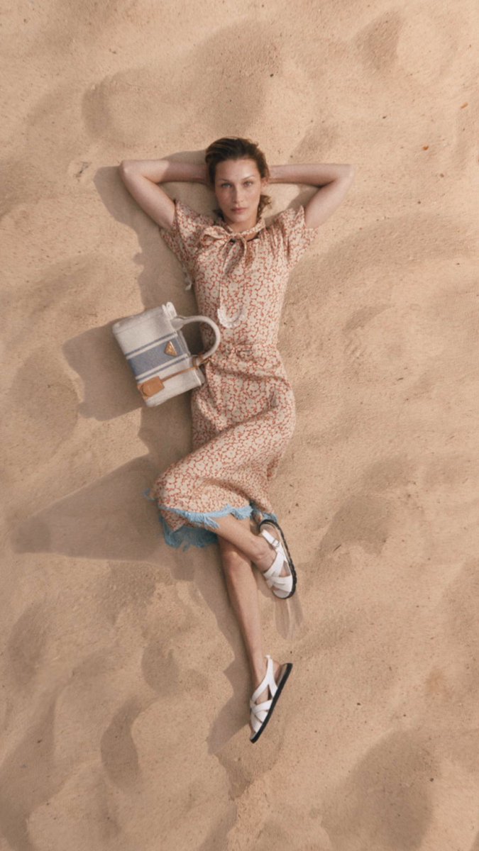 Dreams of summers: idyllic sea visions, within everyday’s urban existence. The Prada Days of Summer 26 collection lives between juxtaposed realities. Featuring Liu Wen, Prada Ambassadors Damson Idris and Louis Partridge, and Bella Hadid. Discover the new Prada Days of Summer campaign “Urban Beaches”: Creative Directors: #MiucciaPrada and #RafSimons Campaign Creative Direction: #FerdinandoVerderi Cast: #LiuWen #DamsonIdris #LouisPartridge #BellaHadid #PradaSummer #Prada