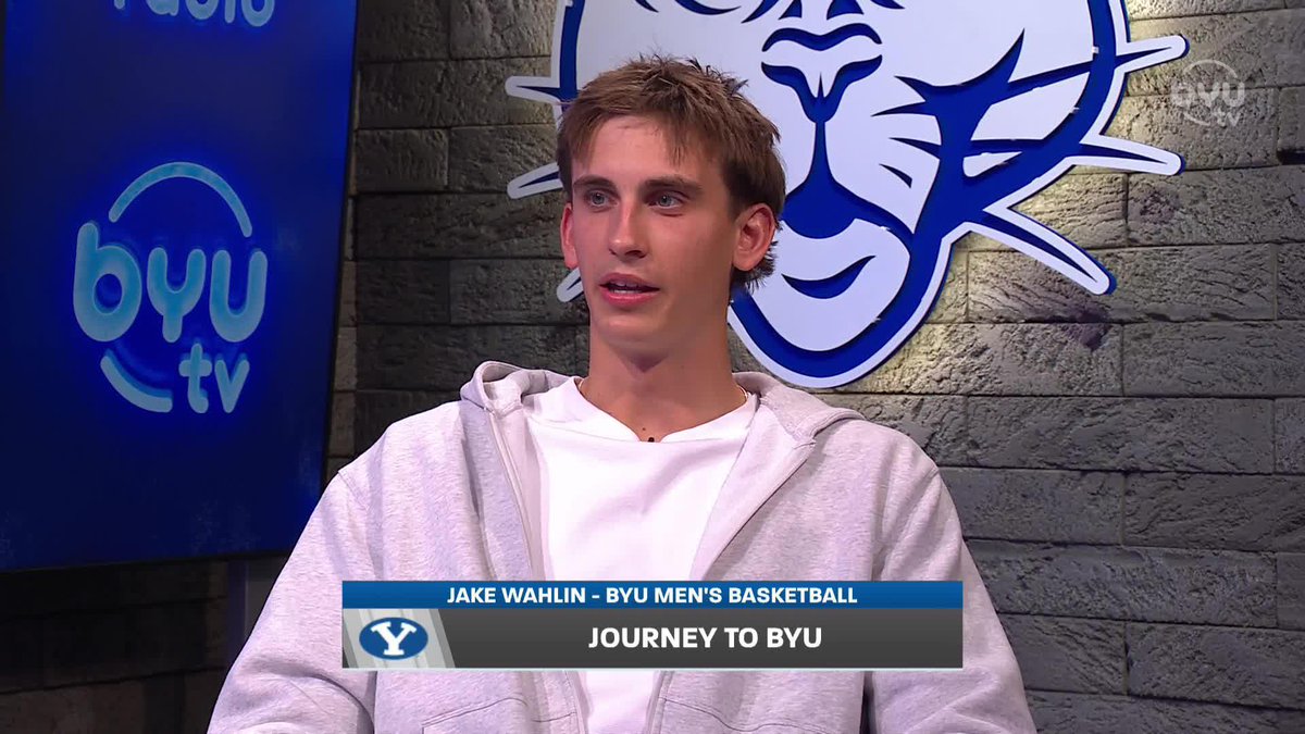.Jake Wahlin shares his story on his path to BYU