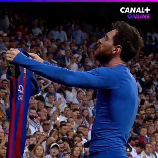 Leo Messi strzelił gola Realowi na Santiago Bernabeu i zrobił to 🤩 #9lattemu