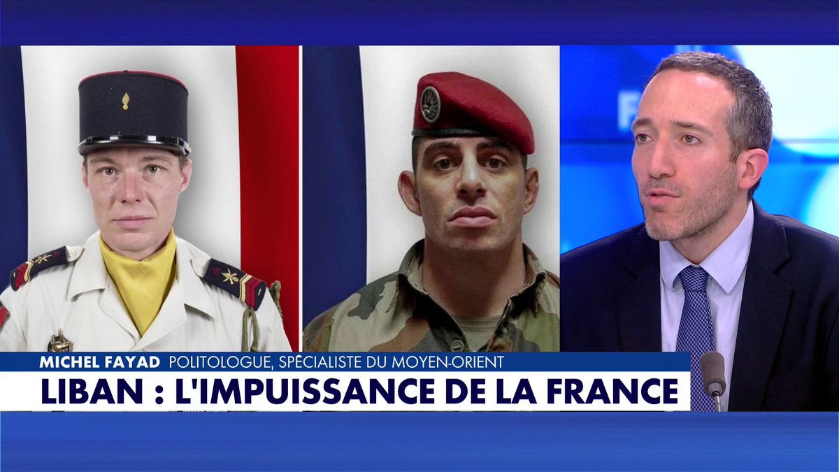 «Le Hezbollah n'attaque pas parce qu'il est fort, mais parce qu'il est acculé», analyse le politologue et spécialiste du Moyen-Orient, Michel Fayad, à propos de la mort du caporal-chef Anicet Girardin, dans #Facealinfo Toute l'info est à retrouver sur