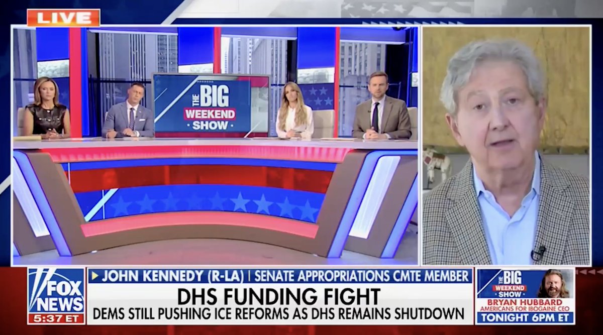 Talking to the Democrats about re-opening DHS has been like talking to the wind. That’s why we have to do it with only Republican votes.