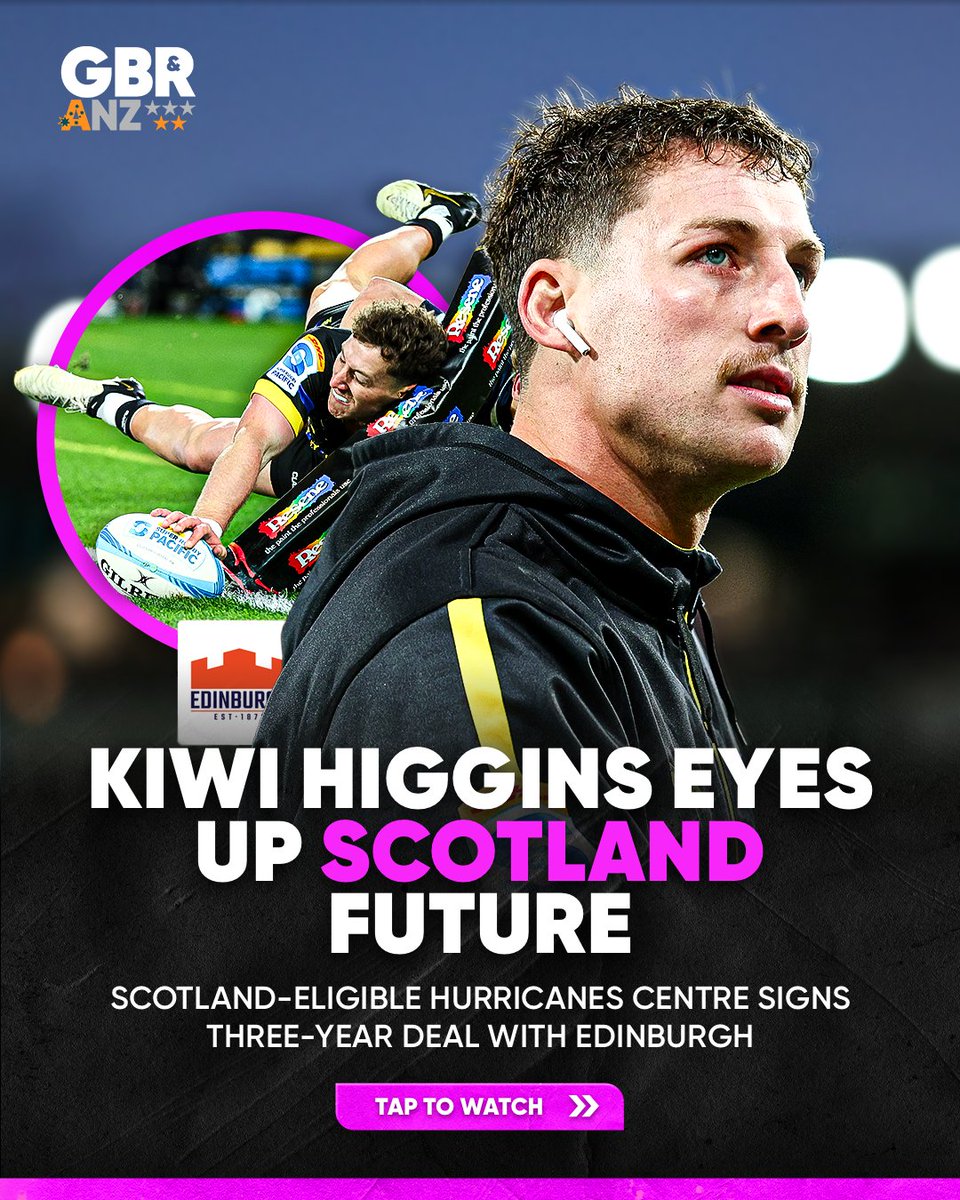 Kiwi-born Riley Higgins makes the move north, signing a three-year deal with Edinburgh. Scottish-qualified and one to watch… 👀