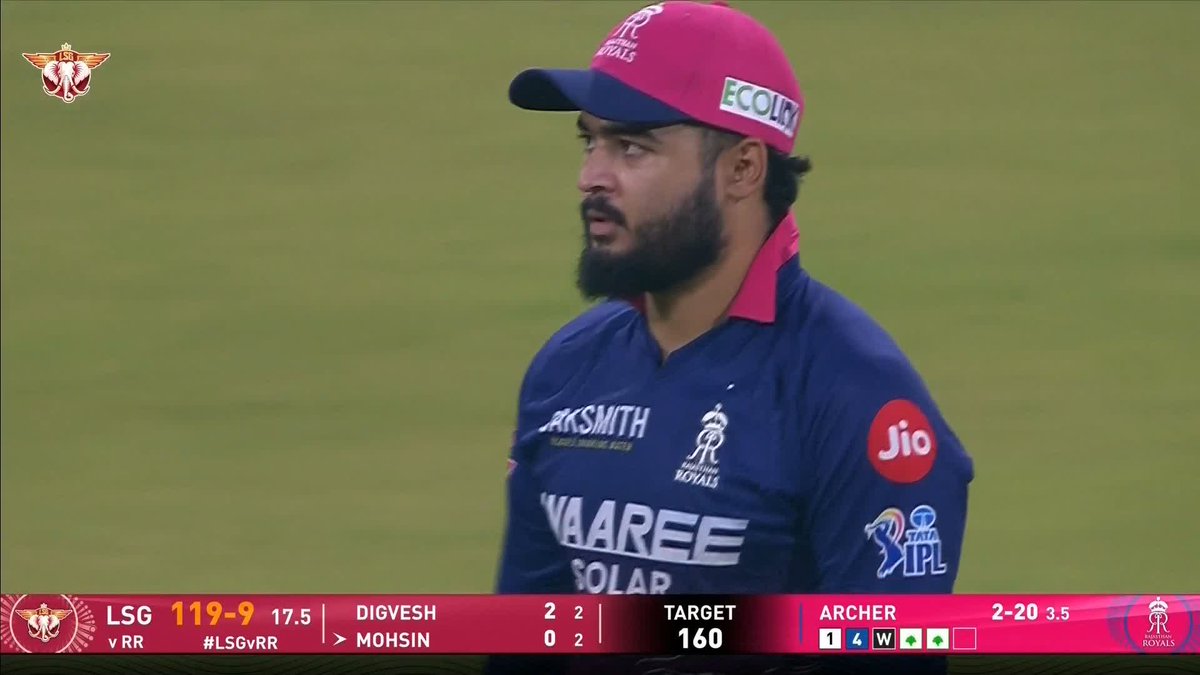 Archer completes the win for the Rajasthan Royals ✅