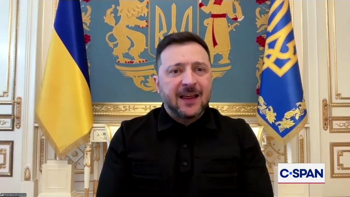 Ukrainian President Zelensky gives update on war funds: "It's really the question of our life, of the surviving, of the defending, so we need this money very much."