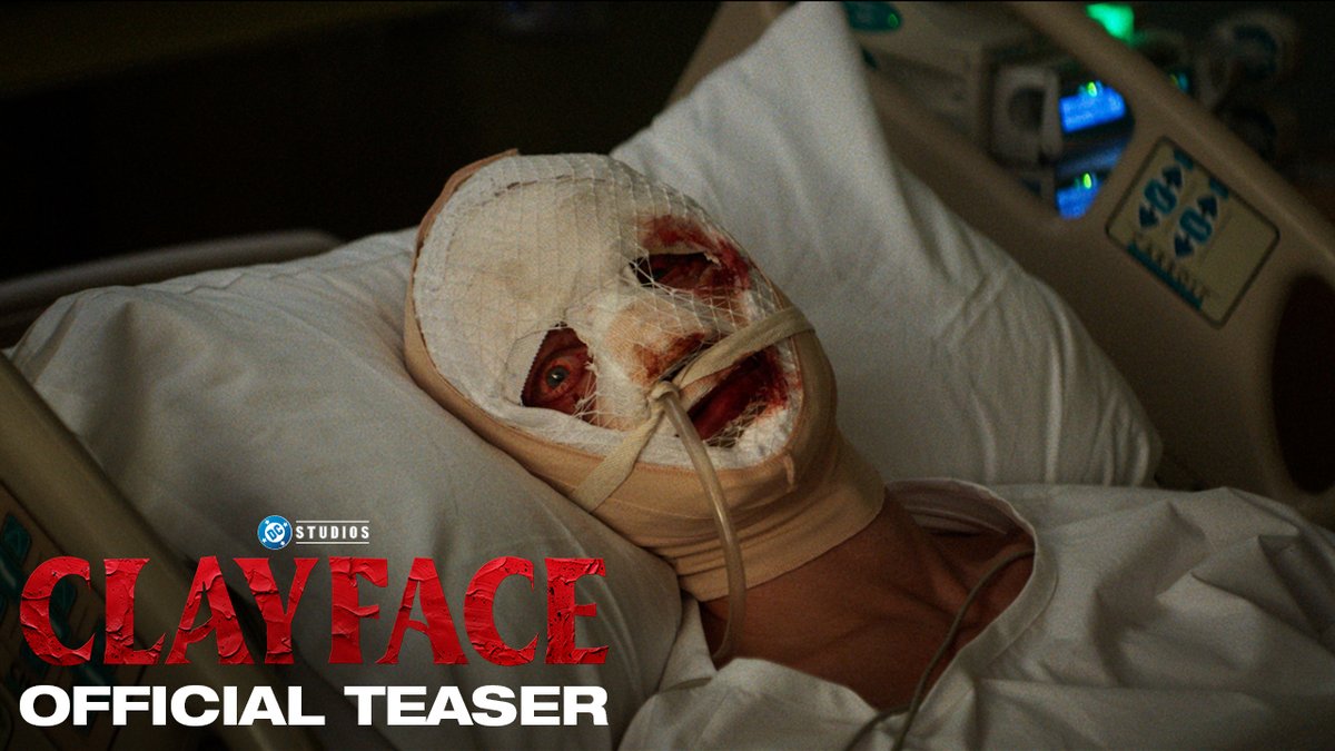 Look fear in the face. Clayface only in theaters this October.