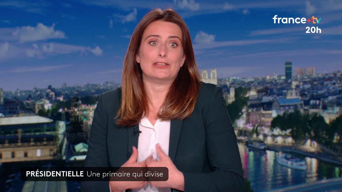 🔴"Notre candidature s'inscrit dans le cadre d'une primaire. Nous pensons que c'est la seule solution pour arriver à une candidature commune de la gauche et des Écologistes capable de se qualifier au deuxième tour", décrit Marine Tondelier, secrétaire nationale Les Écologistes. #JT20H