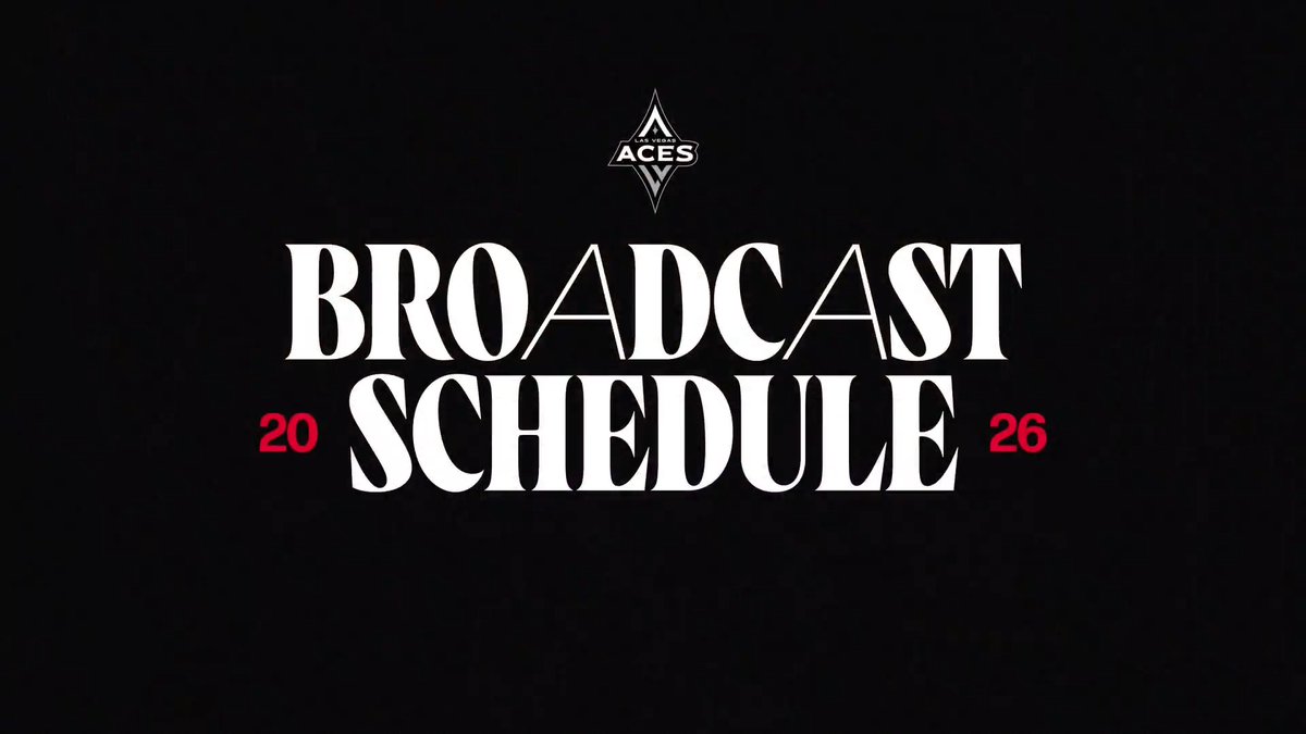 What's in the box? 👀📦 2026 regular season broadcast schedule just dropped ⬇️