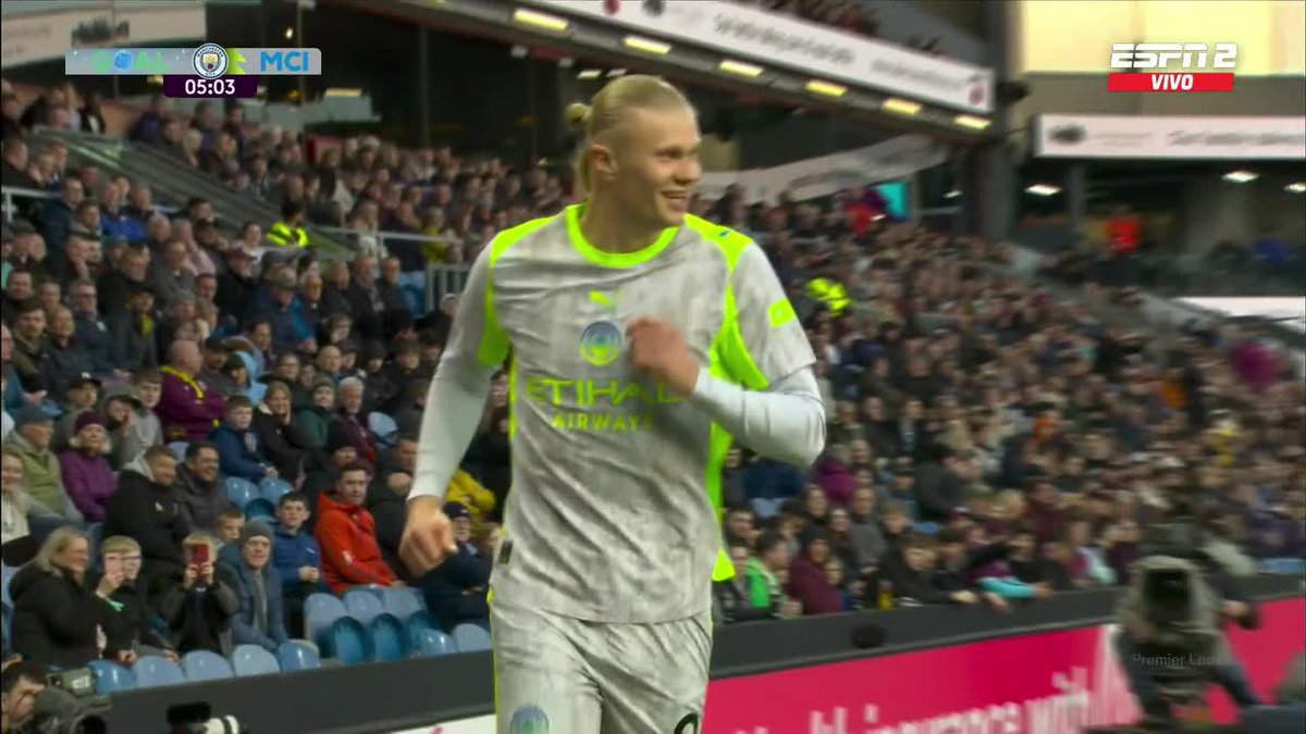 ๐คฏ๐ฟ YA HAY GOL DE ERLING HAAALAND Y EL CITY ES LรDER DE LA PREMIER LEAGUE.