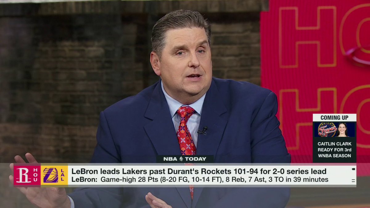 "The Rockets, offensively, are just an absolute disaster." Brian Windhorst reacts to the Lakers' 2-0 series lead vs. the Rockets 😳