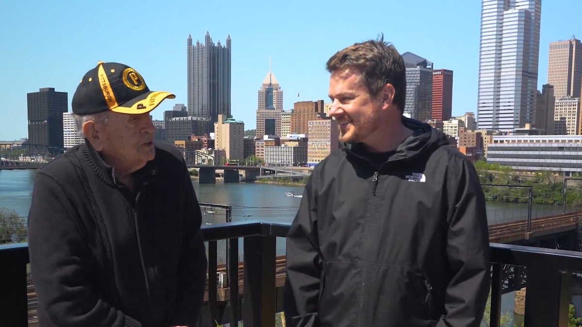 Getting a taste of the local flair in the Steel City. Seton O'Connor chats with 88-year old Pittsburgh native, Jerry Kozup!