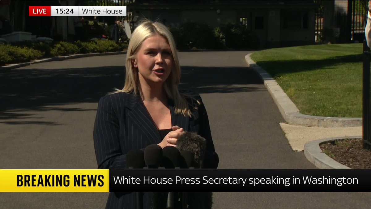 BREAKING: 'Operation Economic Fury' will continue whilst a military ceasefire with Iran remains in place, says Donald Trump's press secretary. The U.S. will continue to blockade Iran's ports, "strangling their economy", Karoline Leavitt says. 📺 Sky 501