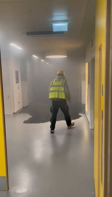 The world’s most expensive building ,the National children’s hospital in Dublin was nearly burnt to the ground before it even opened.