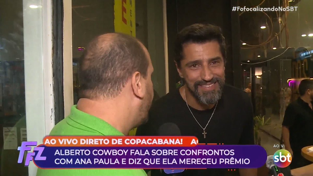 Cowboy exalta vitória de Ana Paula no #BBB26: "Não posso falar que deu errado. Acho que a minha participação foi boa. Ganhar é difícil, e eu não me imaginava ganhando. Ela mereceu, conquistou a maior parte do público e temos que tirar o chapéu pra ela!"