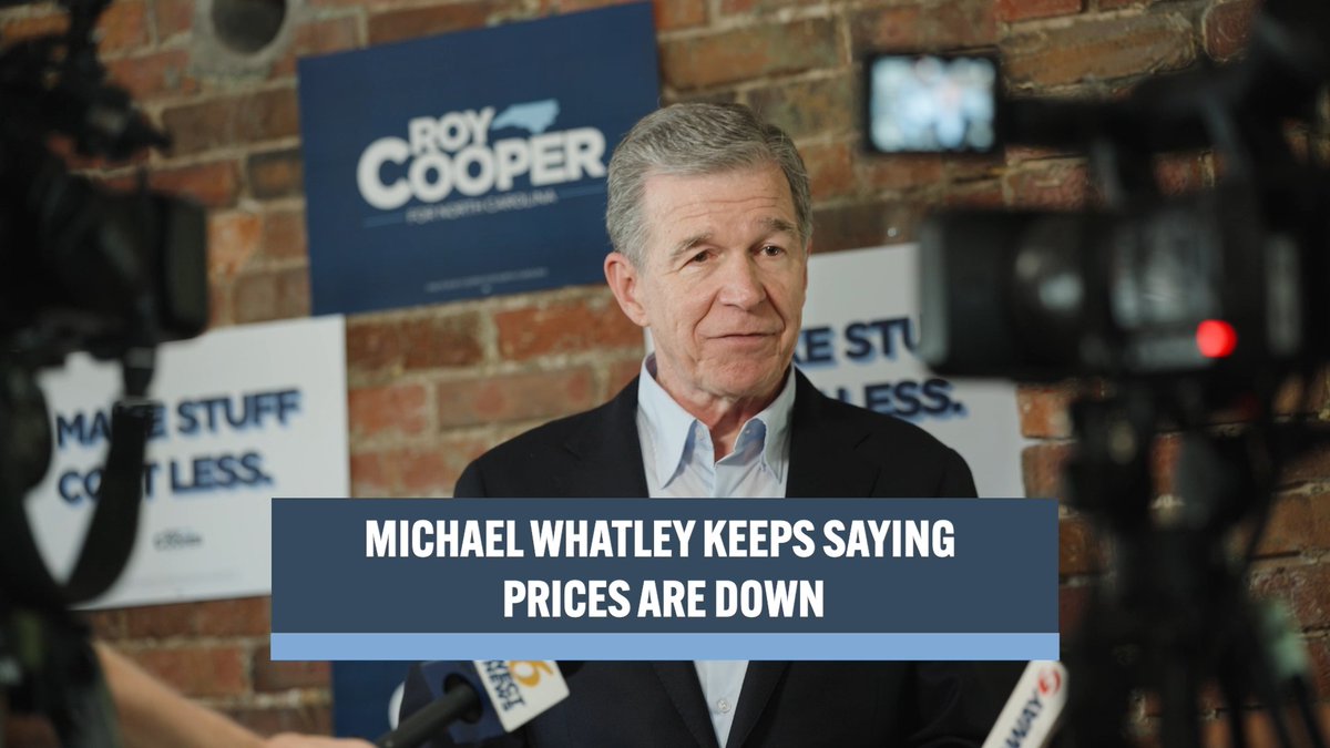 We all know costs are on the uptick and life is too expensive…except Michael Whatley, who contends prices are down.