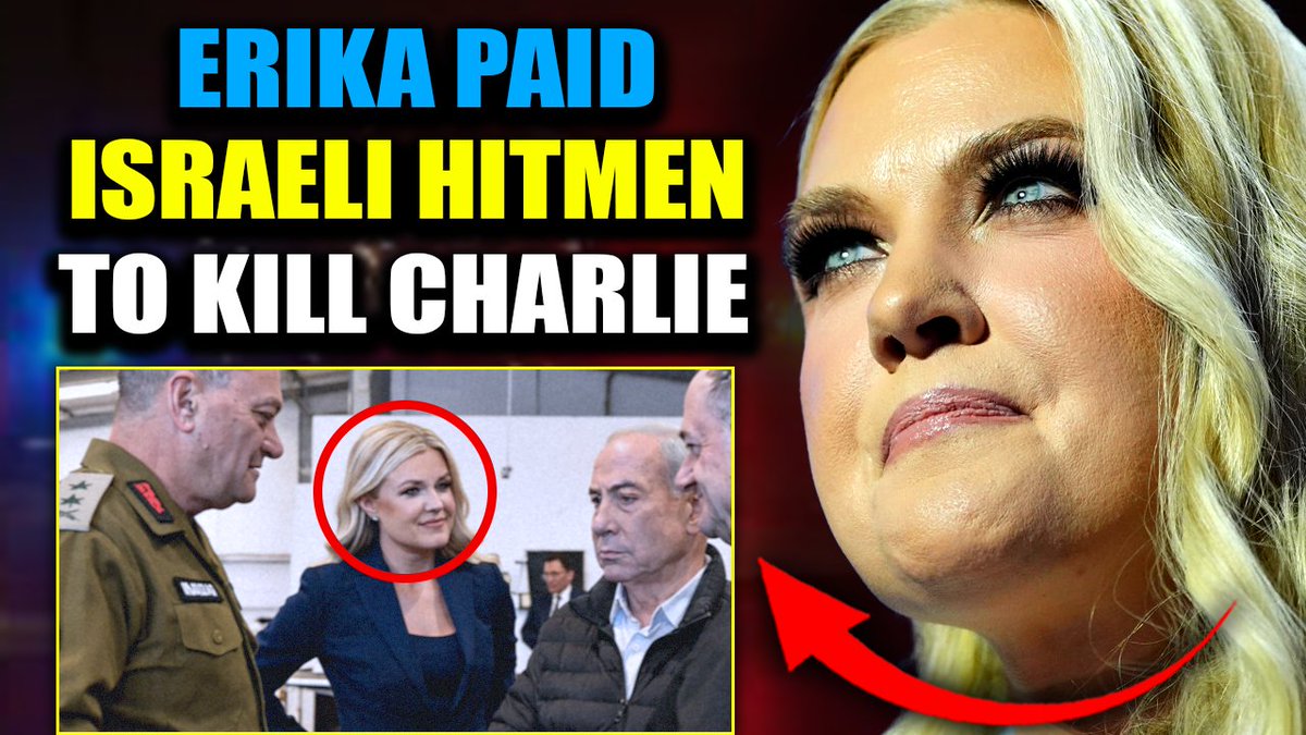 TPUSA Insider: Erika Kirk Paid Israeli Death Squad to "Decapitate" Charlie on Live TV New evidence just dropped that will completely exonerate Tyler Robinson... and put Erika Kirk in handcuffs for murder-for-hire in the assassination of Charlie Kirk. The new evidence doesn't just debunk the fed's amateur hour narrative - it nukes it from orbit.