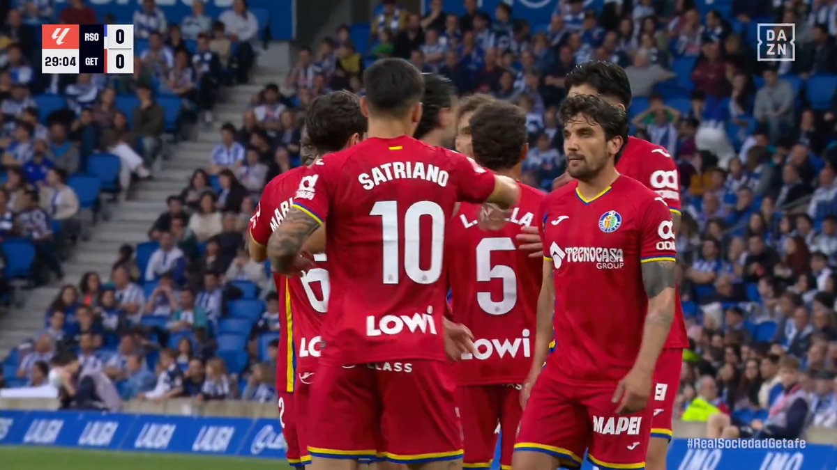 GLORIA A LA TEMPORADA DEL Getafe C.F. DE JOSÉ BORDALÁS 🔵 Permanencia virtual conseguida... Y MIRANDO A EUROPA 🇪🇺✈️ #LALIGAenDAZN ⚽