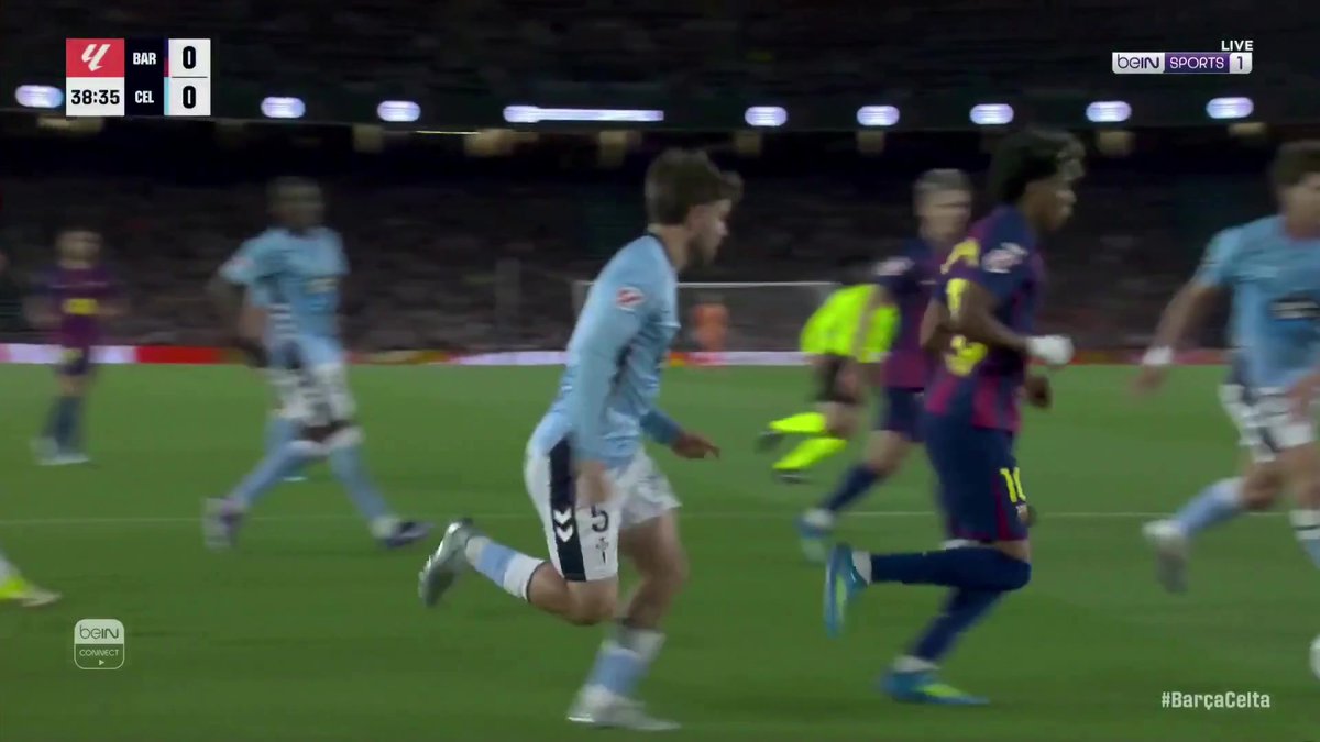 ⚽️ من علامة الجزاء! لامين جمال يفتتح التسجيل لبرشلونة #الدوري_الاسباني #برشلونة