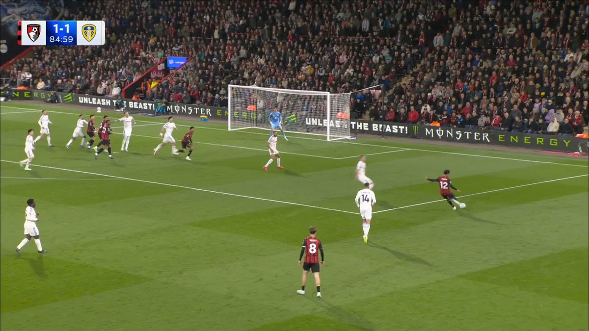 Rayan off the bench to put Bournemouth ahead again! 🍒