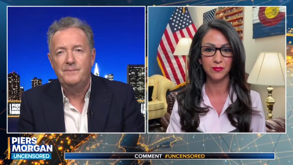 "I don't want to be battling or exposing paedophiles as my job... that's not what I stepped up to do!" Lauren Boebert says she does not regret voting for Donald Trump and is backing him taking action against Iran. 📺 Piers Morgan | Lauren Boebert
