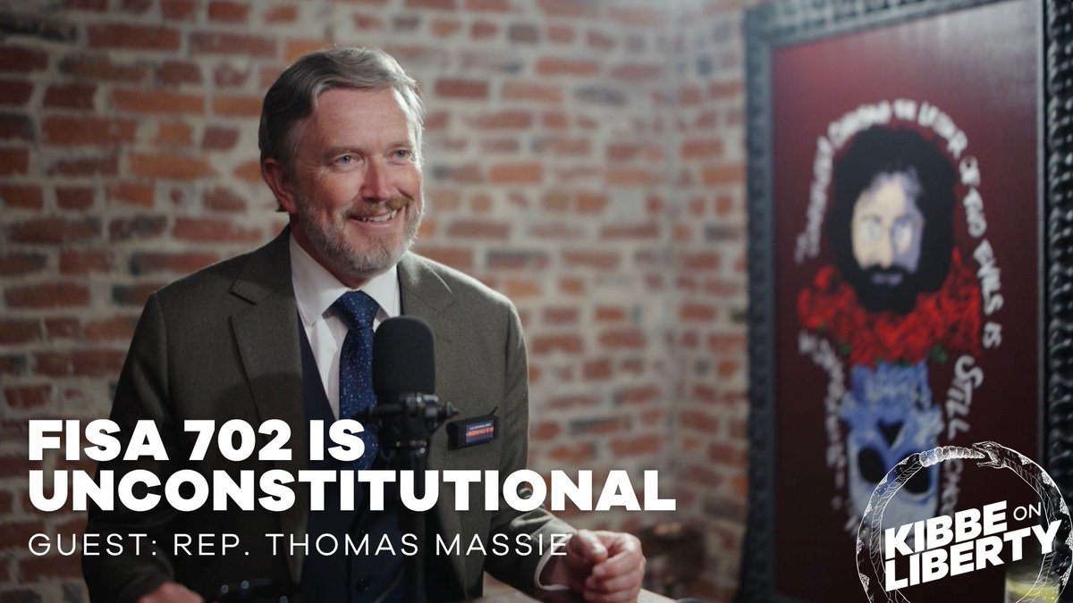 Government surveillance and the complete secrecy with which intelligence agencies operate undermines our democracy. Thomas Massie Matt Kibbe TheBlaze BlazeTV