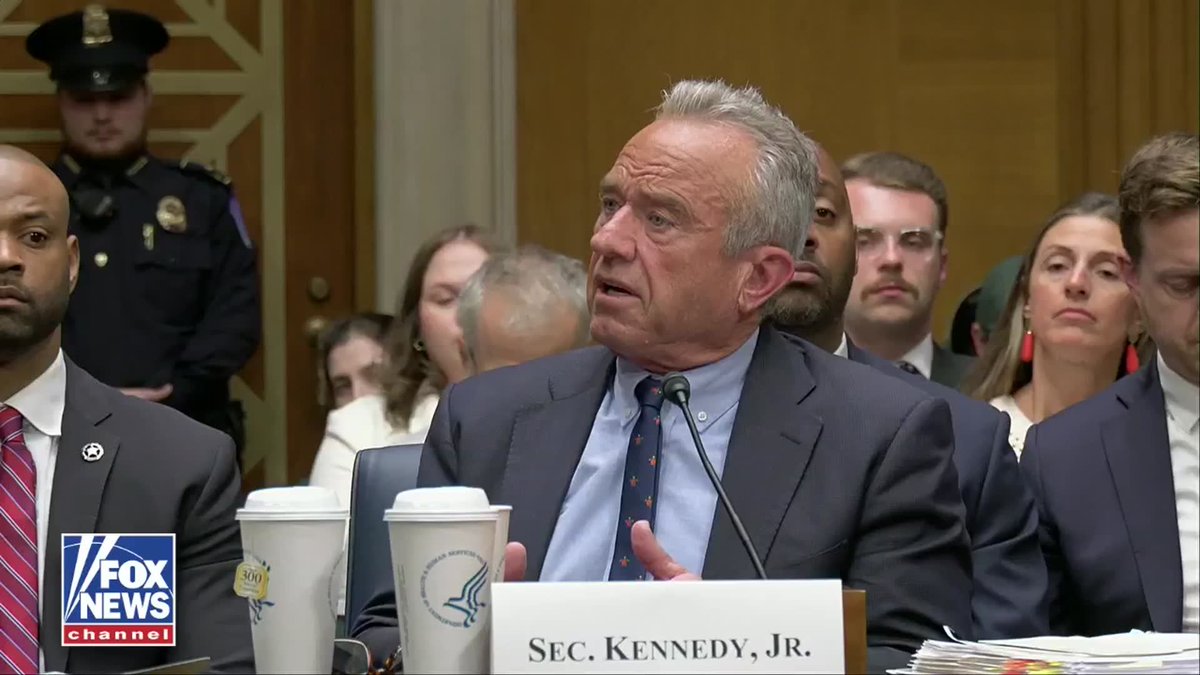RFK Jr. says Democrats only want to "talk about measles" after they spent years talking about food reform.