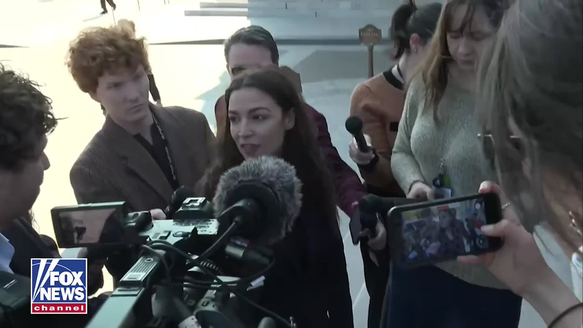 AOC hits back at Republicans when asked about the Virginia's special election results. "The Republican Party doesn't like the fact that they are fighting against someone who actually will stand up to the American people."