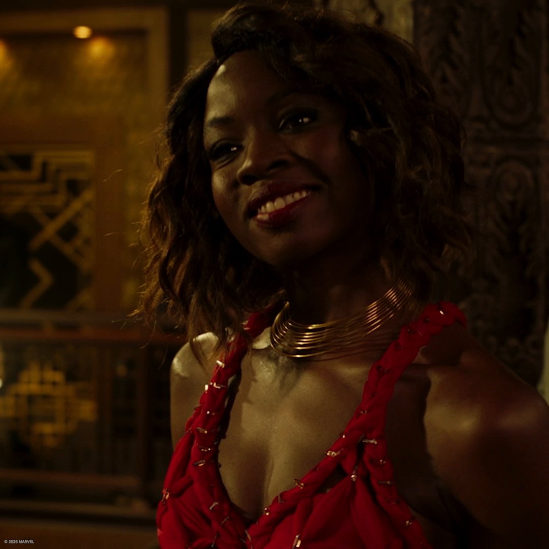 Okoye's weapons: vibranium spear ✅ wig ✅ 📺: #BlackPanther — stream it on Disney+.