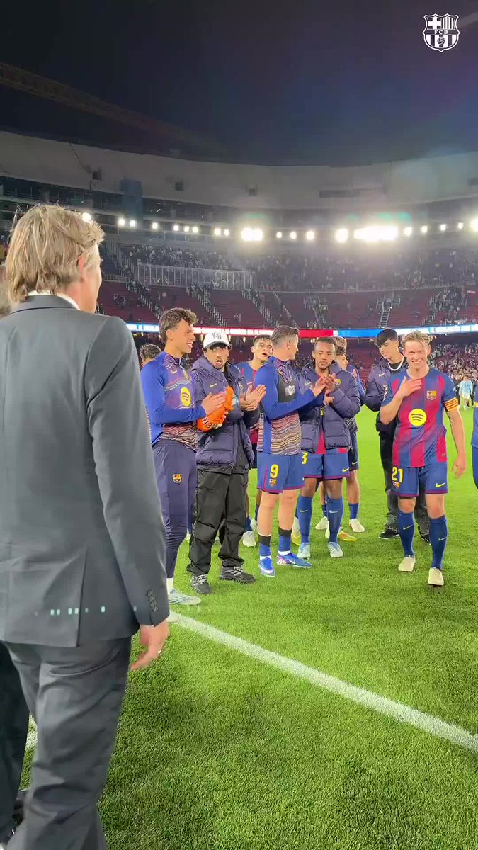 The Dutch player who has worn our shirt the most. Congratulations, Frenkie de Jong! 👏