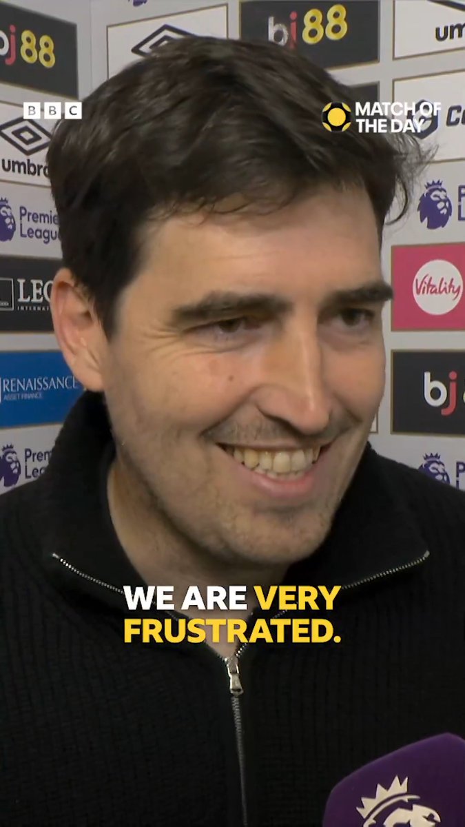 🗣️ "We are very frustrated. We are very angry also!" Bournemouth boss Andoni Iraola wasn't happy with Leeds' late equaliser 😠