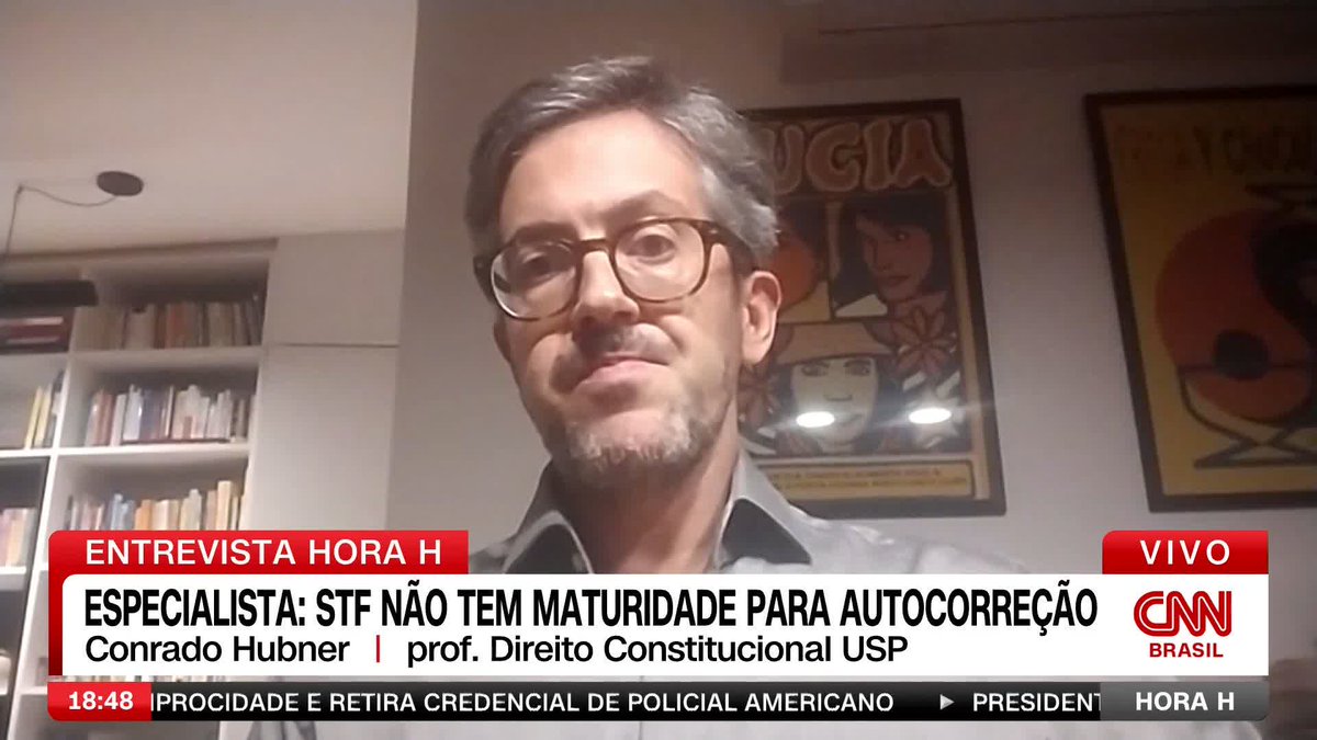 Especialista: STF não tem maturidade para autocorreção; assista #HoraH