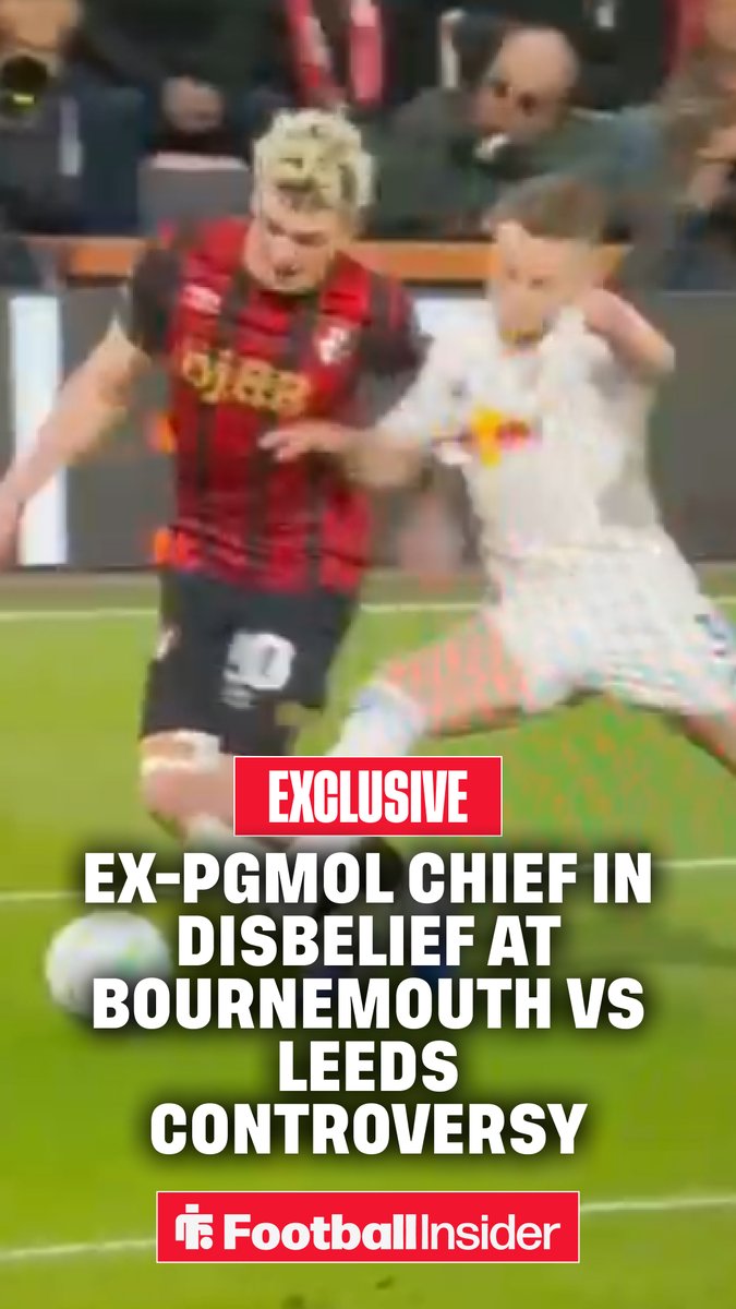 💥 "Clear and obvious 𝐄𝐑𝐑𝐎𝐑" - Ex-PGMOL chief KEITH HACKETT rages at 'penalty' controversy in Bournemouth vs Leeds clash.