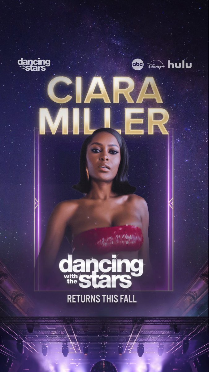 Everyone’s been talking about what her next move will be. It's going to be in the ballroom 🤩 Watch Ciara miller on #DWTS, this fall on ABC, Disney+, and Hulu! #HuluGetsReal