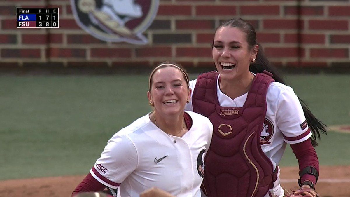 NO. 13 FLORIDA STATE TAKES DOWN NO. 8 FLORIDA! Florida State Softball 🥎