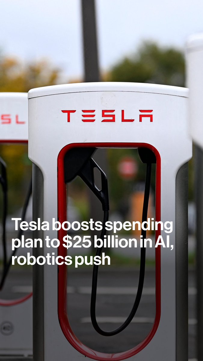 Tesla anticipates billions of dollars in additional spending this year to support Elon Musk’s ambitions to transform the electric-vehicle pioneer into an AI and robotics company. Ed Ludlow reports
