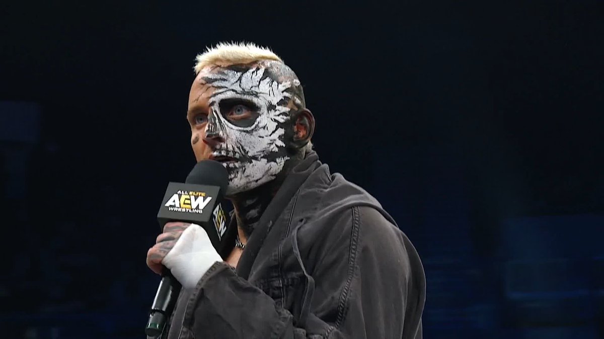 Darby Allin tells MJF he will not give him a rematch for the AEW World Championship until MJF puts something on the line #AEWDynamite