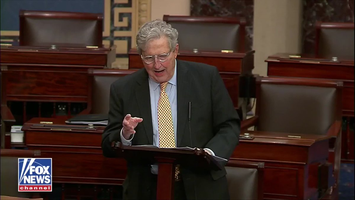 NOW: Senator Kennedy issues warning, predicts Democrats will shut down the government "right before the midterms." "I hope I'm wrong, and if I am...I will come to this floor and apologize."