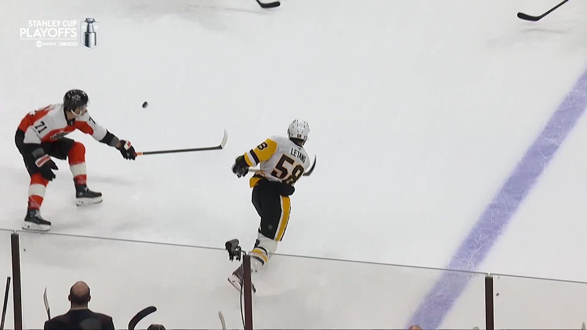OWEN TIPPETT SEALS IT AND THE FLYERS PUSH THE PENGUINS TO THE BRINK OF ELIMINATION