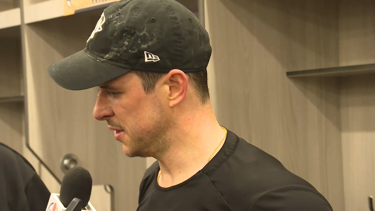 Sidney Crosby following Game 3 🎙️ ⬇️ "I don't know how Rusty ends up with the extra [penalty] out of all of that. I don't know how I end up with the embellishment... you gotta play through that."
