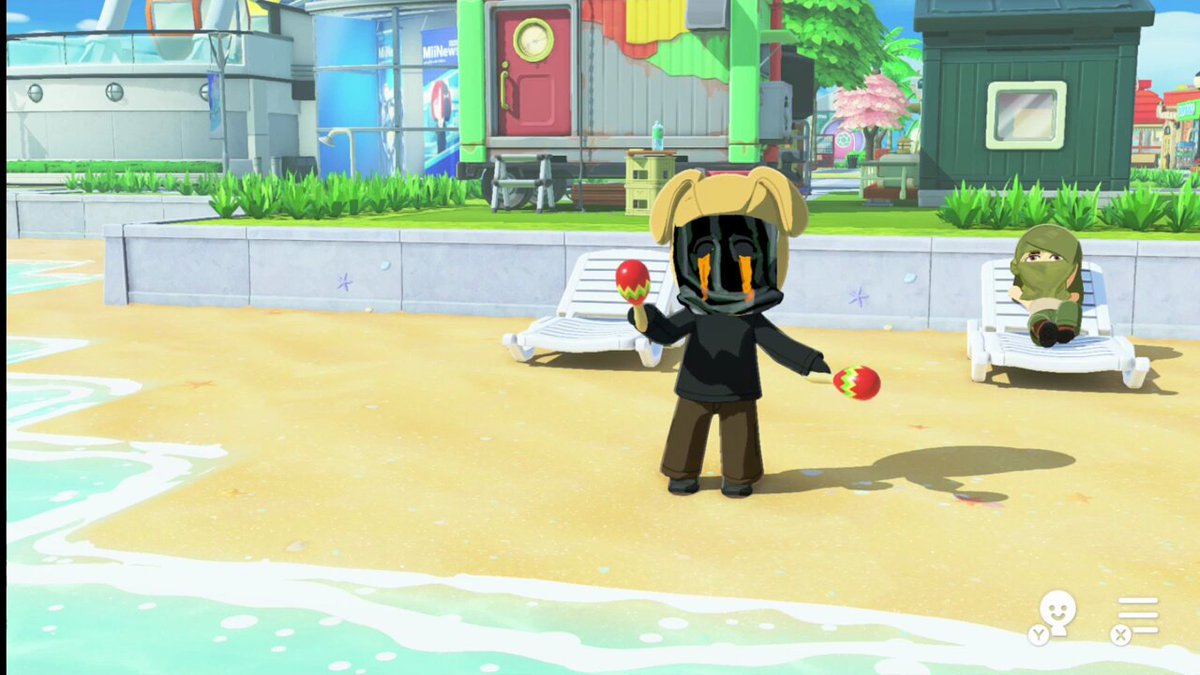 oh to be a silly goober. just goobing around #tomodachilife #konig #krueger