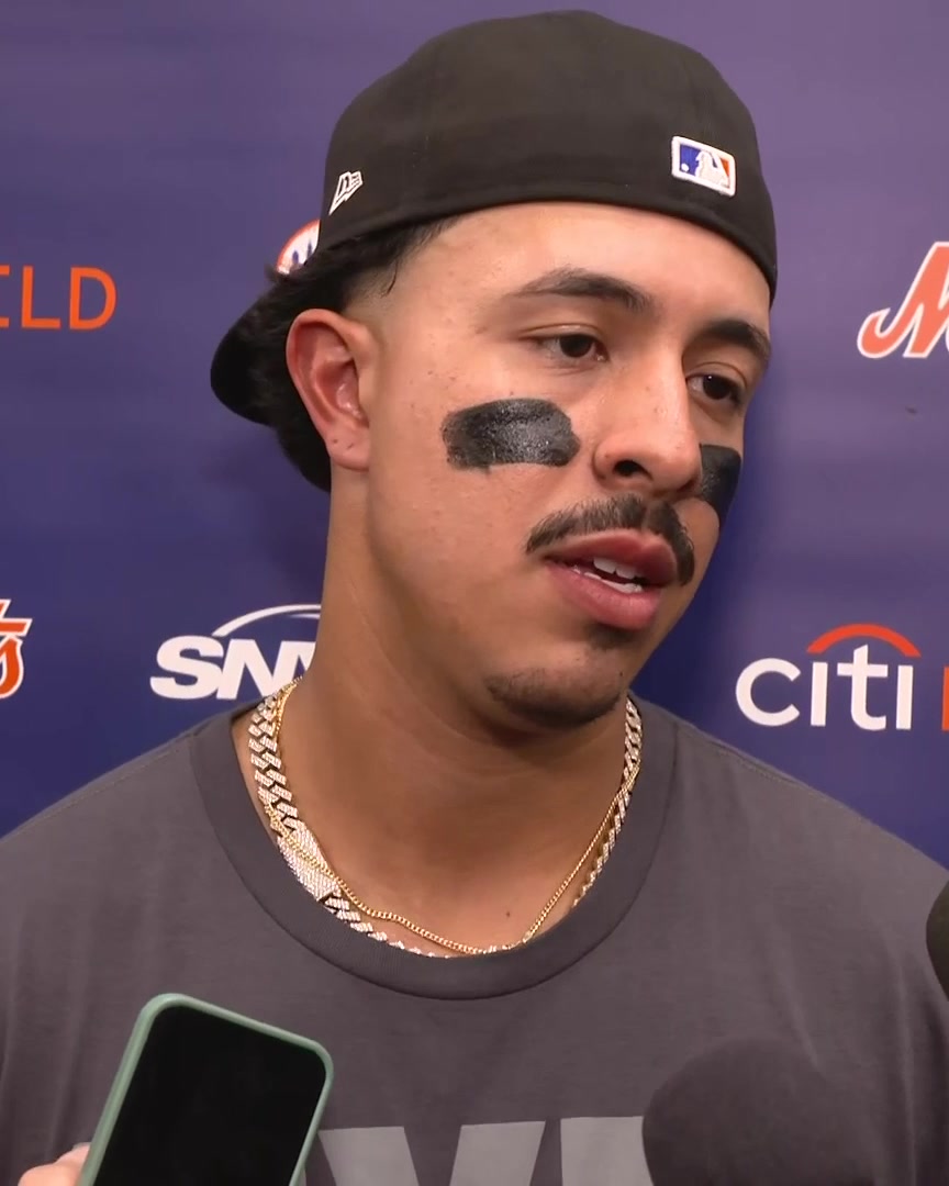 Mark Vientos with more on trusting his instincts when he ran through Tim Leiper's stop sign in the 6th "We want to make the right play. But I always want to be aggressive. I'm not going to play passive on the baseball field. I'd rather make a mistake aggressive than passive"
