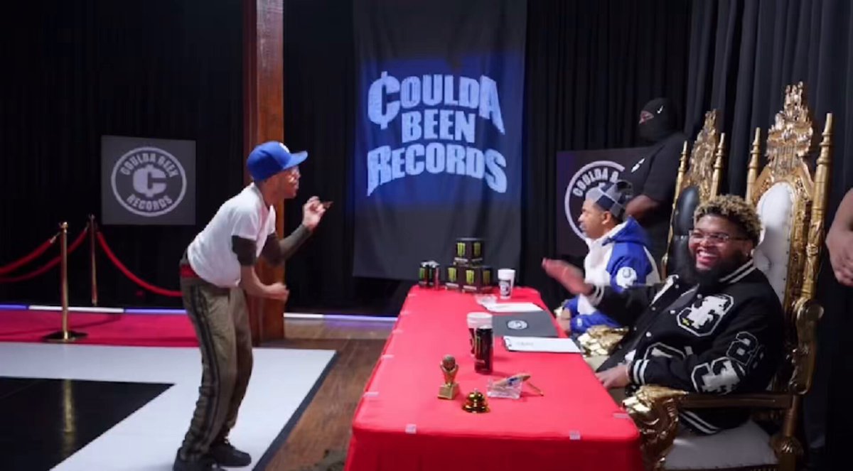 Druski &amp; Mike Epps couldn’t stop LAUGHING while making a contestant with a special arm do all sorts of stunts at Coulda Been auditions 💀🤣👀 “Don’t get mad… I wanna put that in some batter. Chicken wing batter” 😭😭