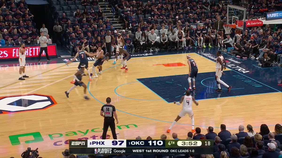 Suns make it a 10-point game in the 4th on ESPN 🍿