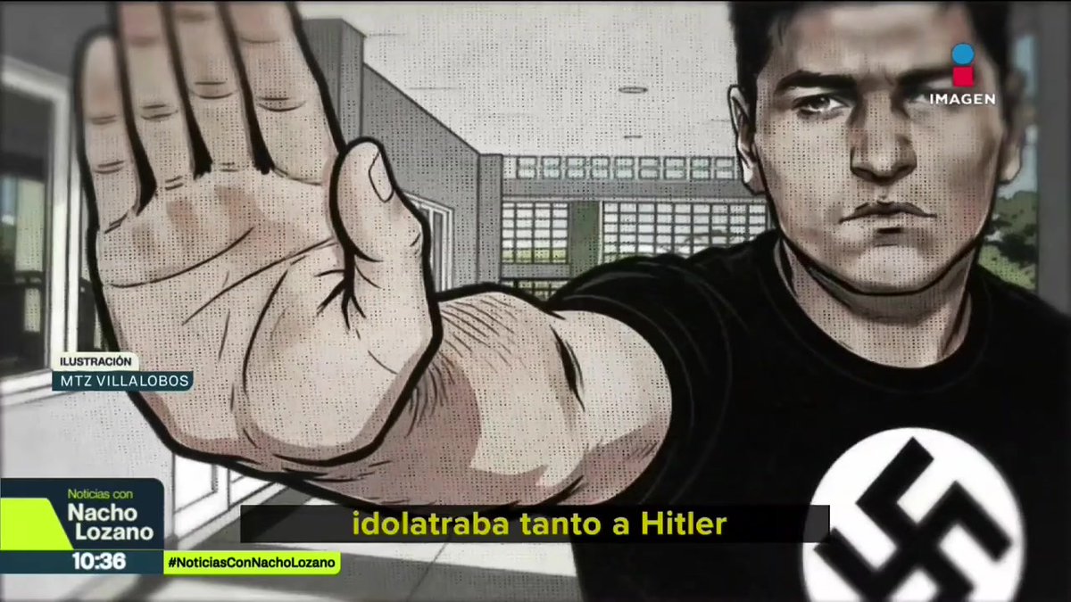 “Me empezó a golpear, insultar. Se creía un #nazi”, dijo a #ImagenNoticias una excompañera de preparatoria de Julio César Jasso, el agresor del ataque en #Teotihuacán. Asegura que desde entonces, tenía el pensamiento de asesinar a extranjeros: